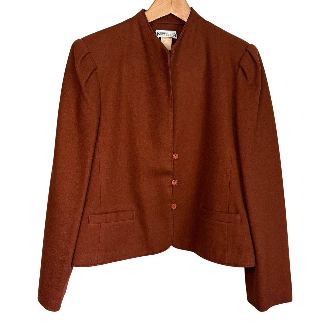 Source Unknown Women's Jacket - Red/Brown - M – B… - image 1