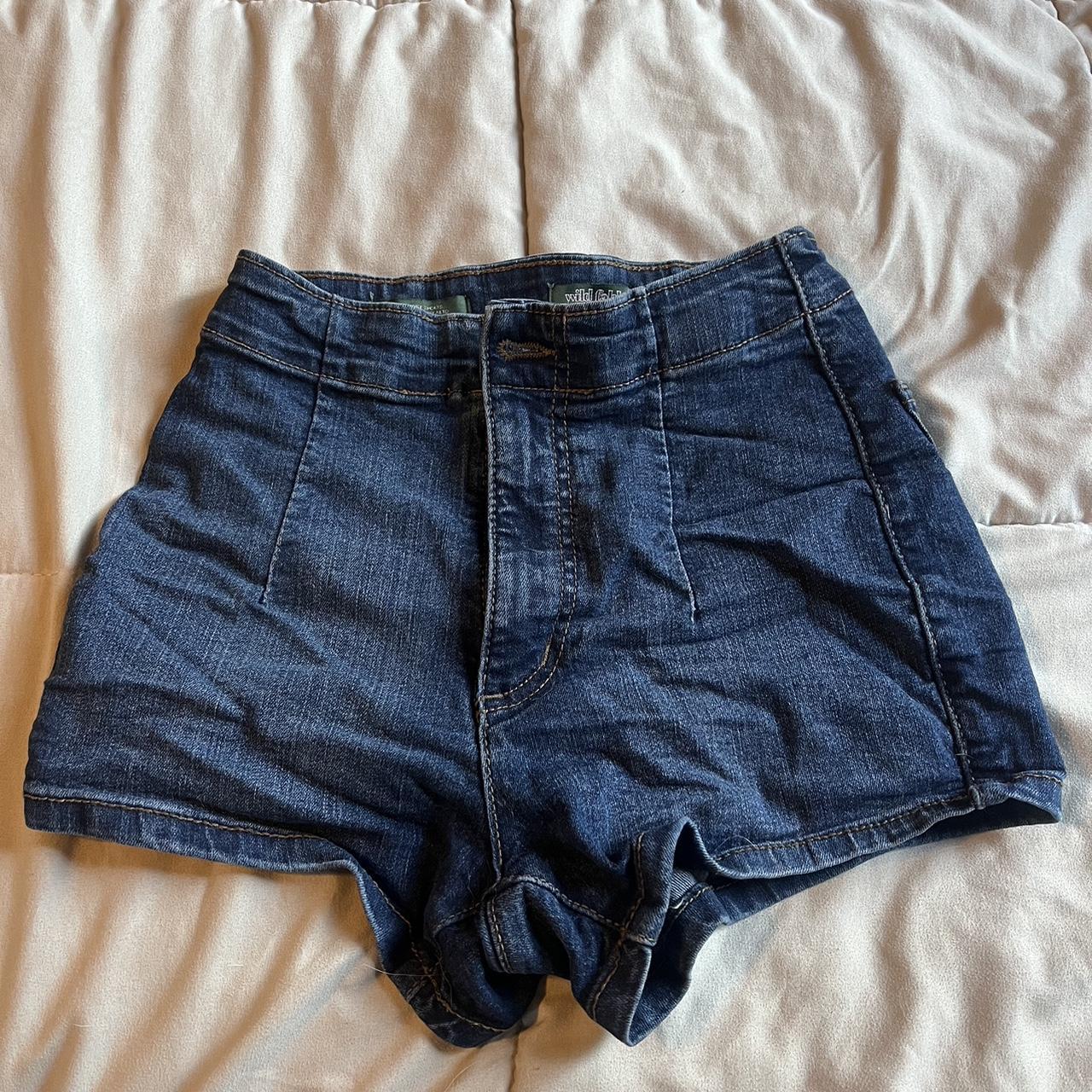 Wild Fable High Rise Jean Shorts Size Depop