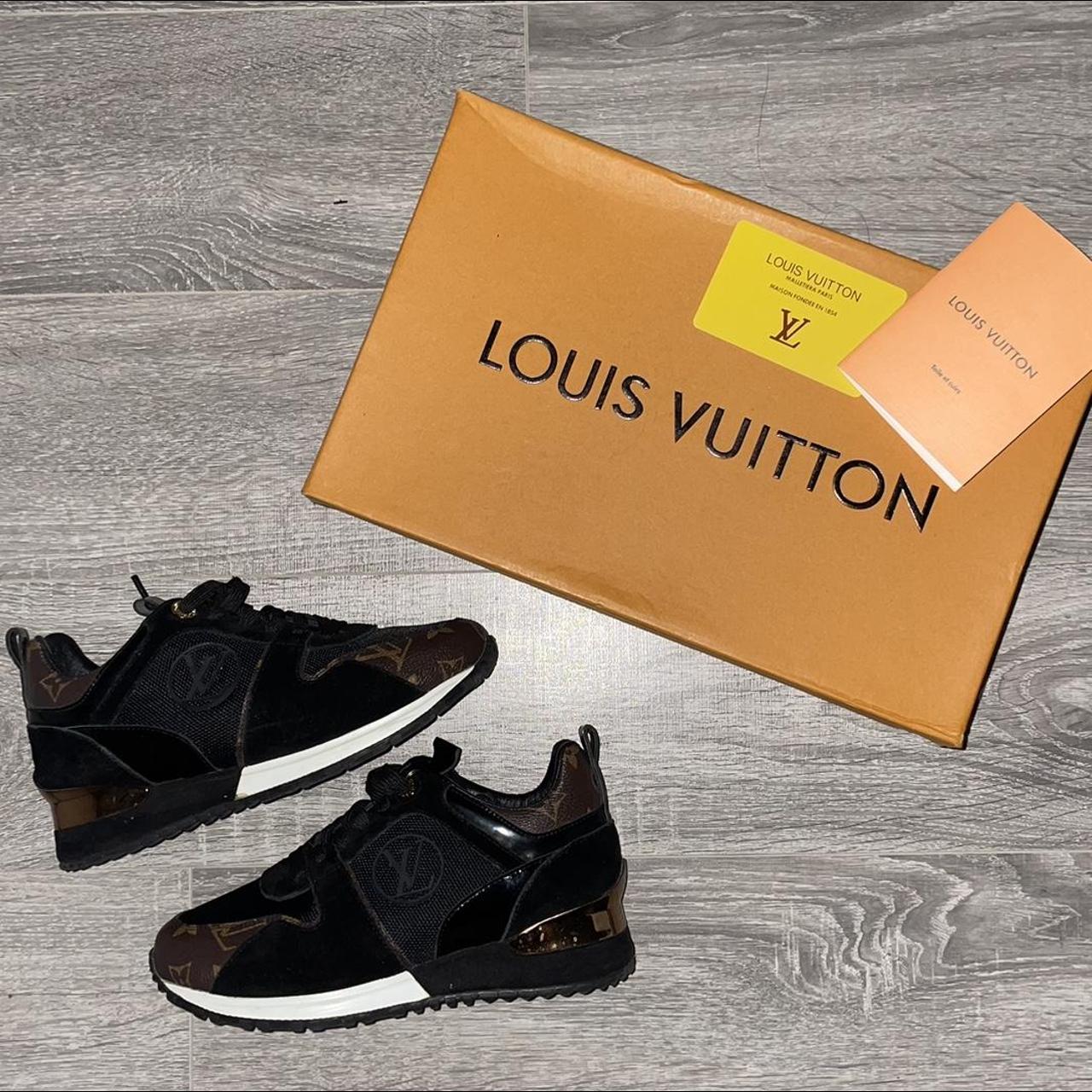 Size 37 which is a 6.5 us red bottoms Louis Vuitton - Depop