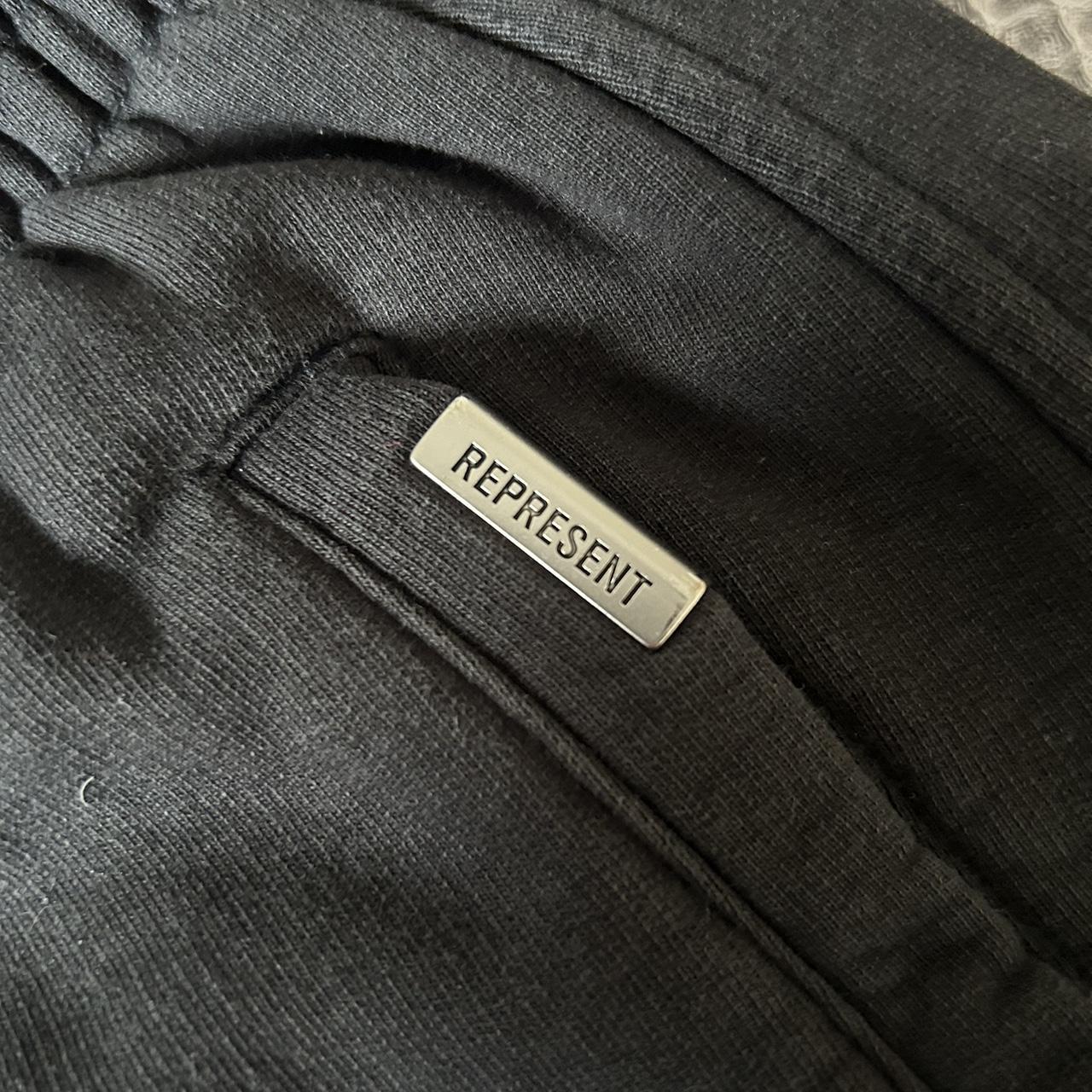 Black represent jogging bottoms Size small Worn a... - Depop