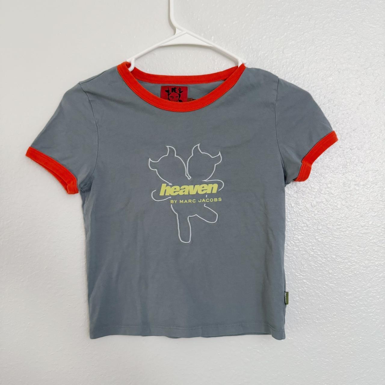 heaven by marc jacobs Tシャツ HEAVEN BY MARC JACOBS Logo Graphic Short Sleeve Cotton T