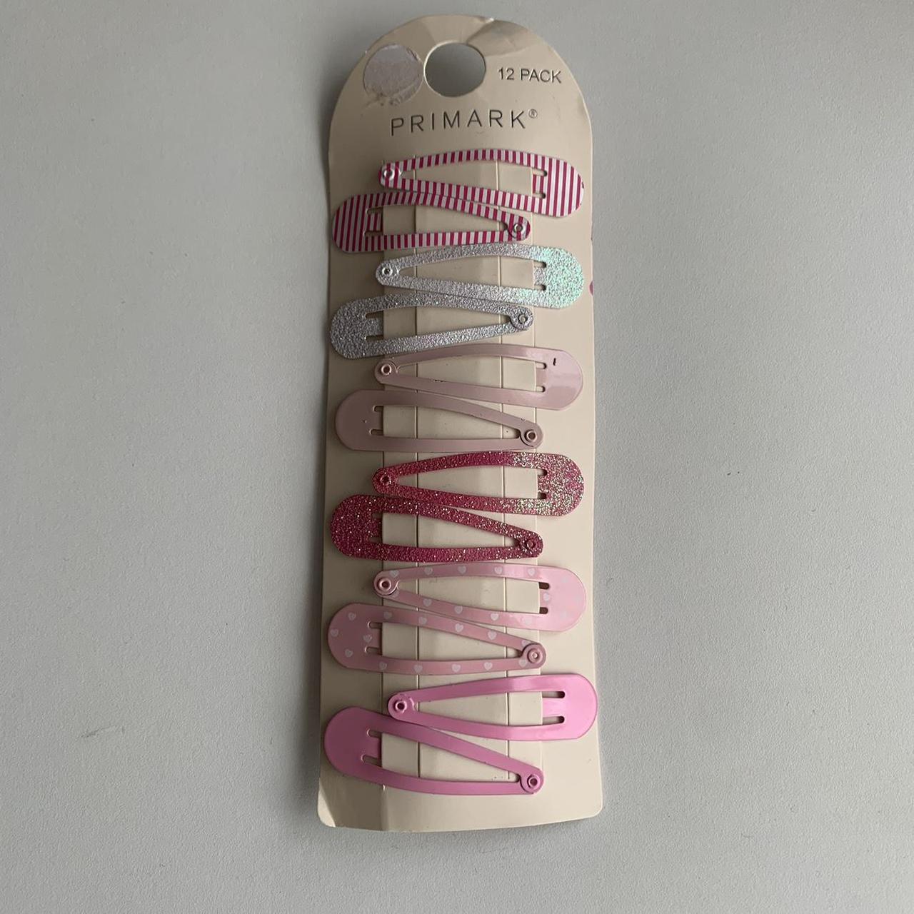 Primark Pack 12 Girls Hair Clips Multicolored... Depop