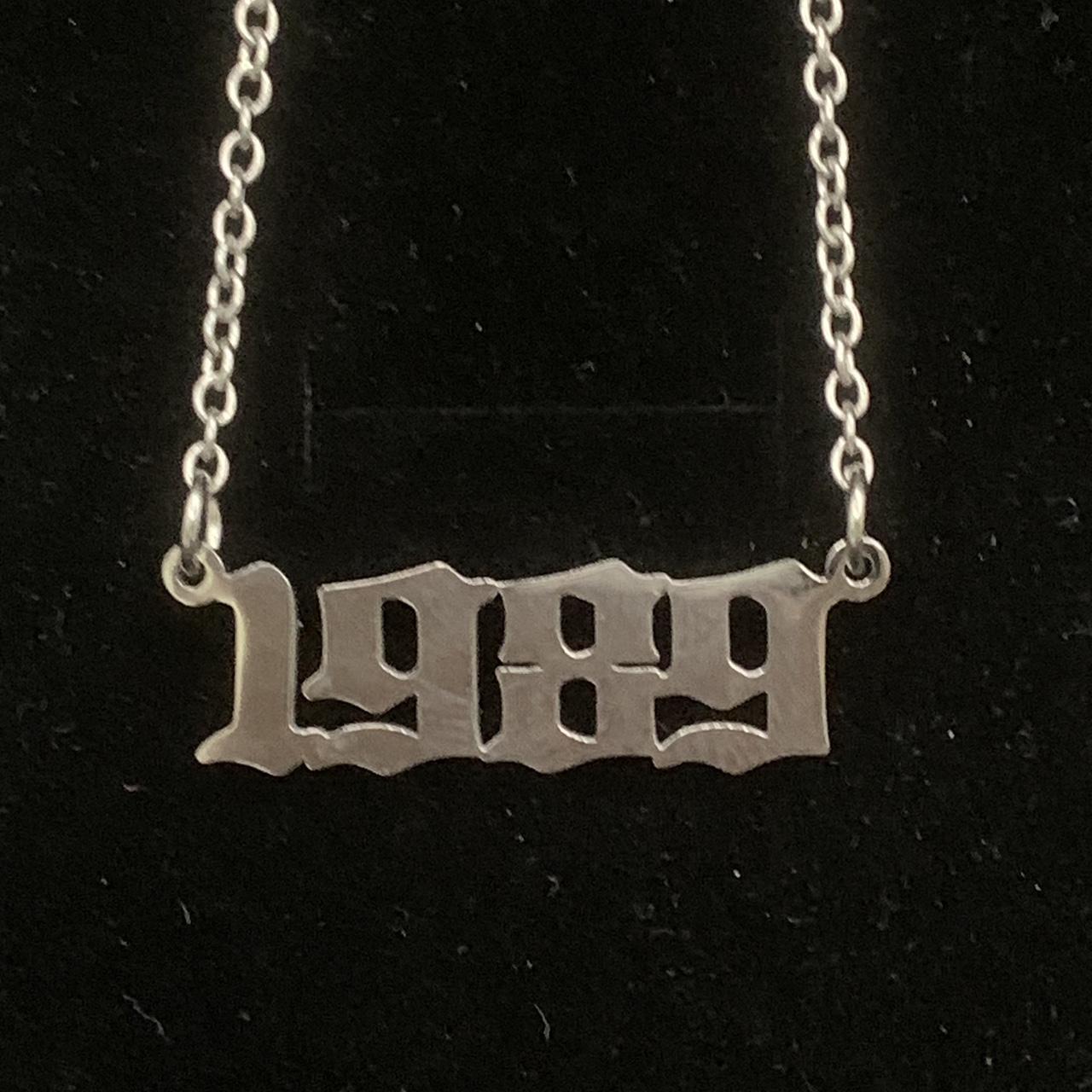 1989 year Necklace 316L stainless steel FREE UK... - Depop