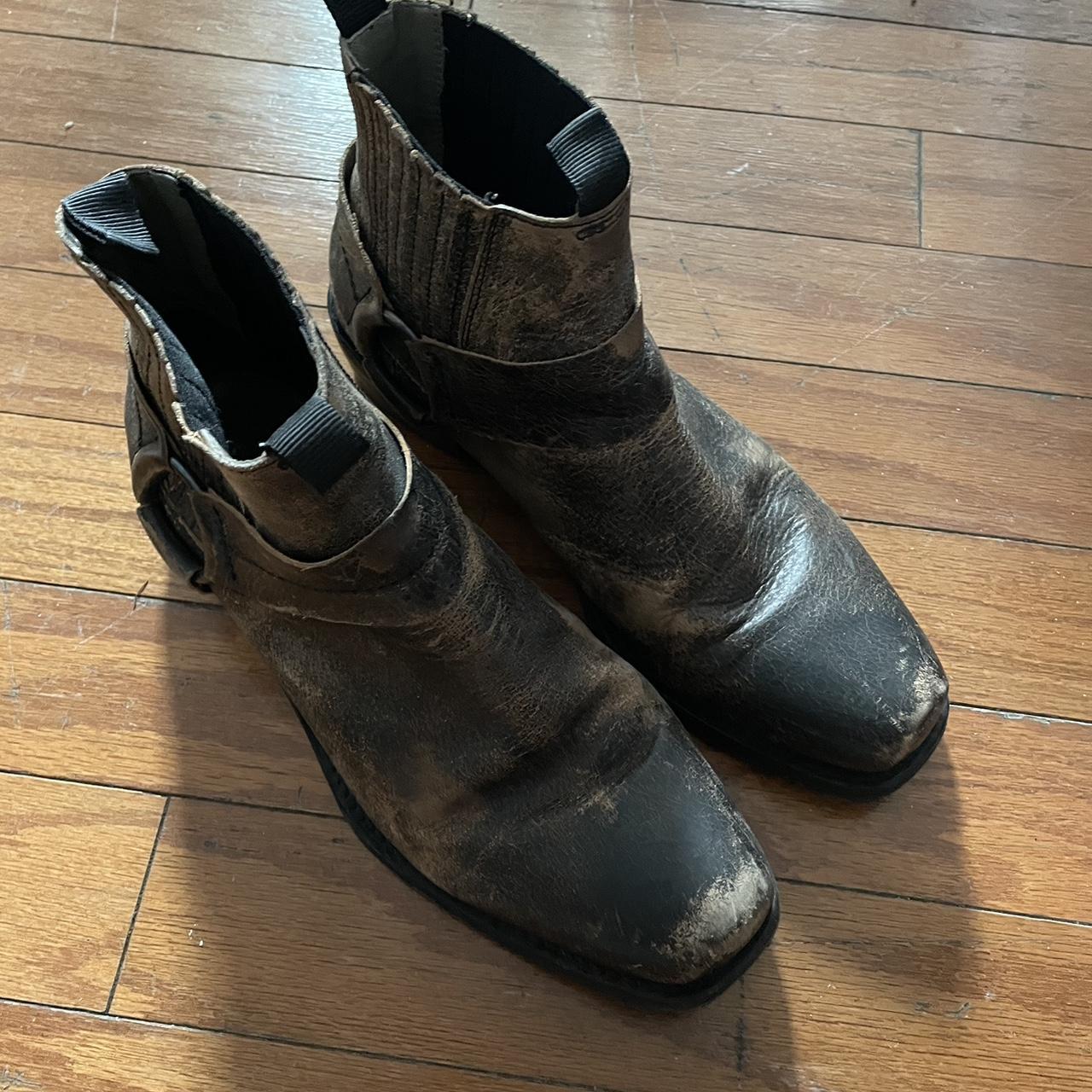 AllSaints Men's Boots Depop