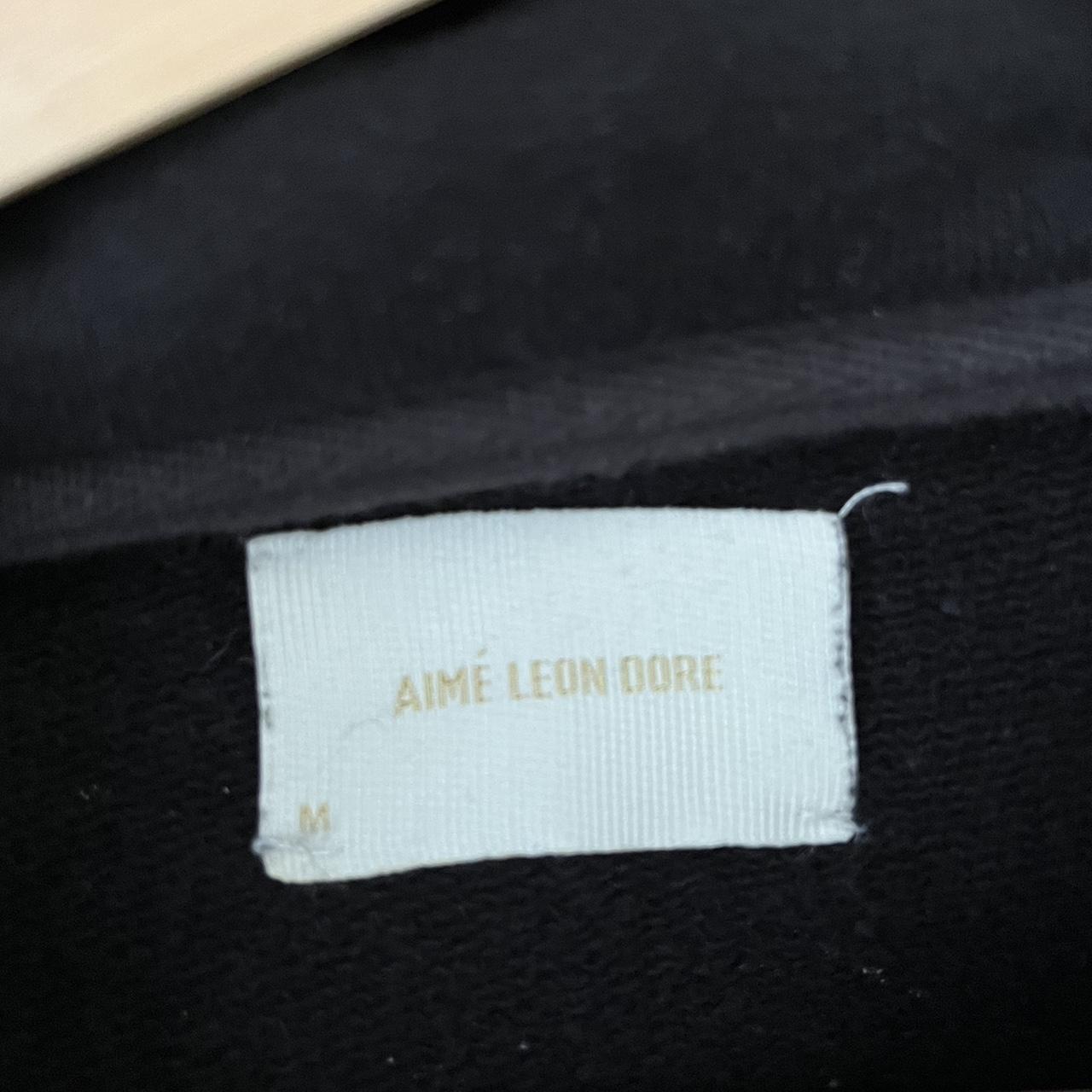 Black Aimé Leon Dore Hoodie Never been worn Aimé - Depop