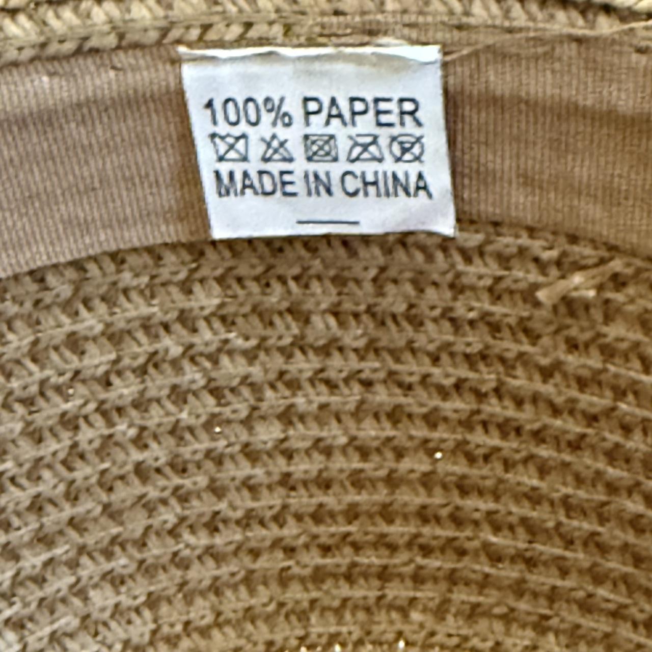 Source Unknown Women's Straw hats - Tan/Gold – Ta… - image 4