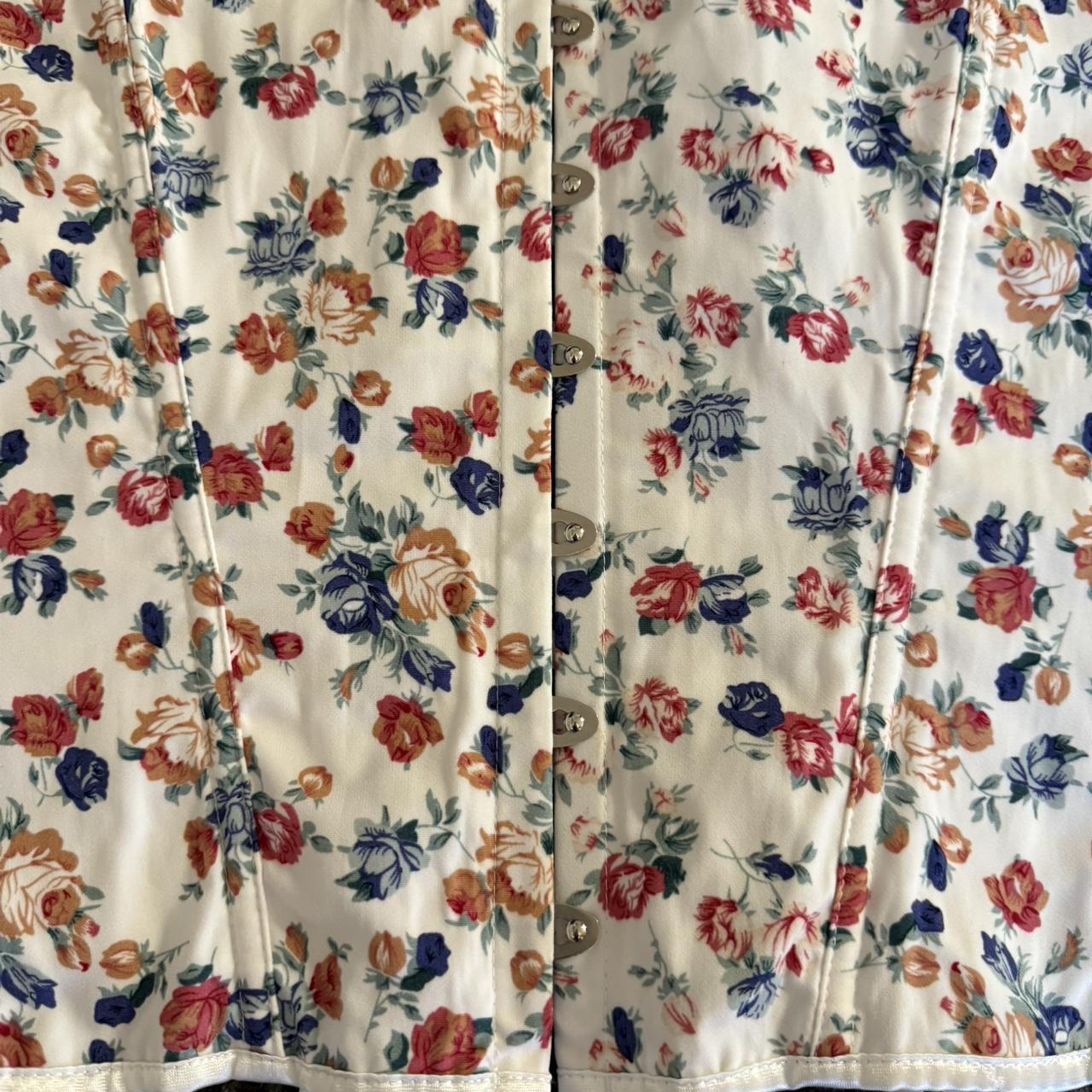 Source Unknown Women's Corset - White/Multi - 4XL… - image 4