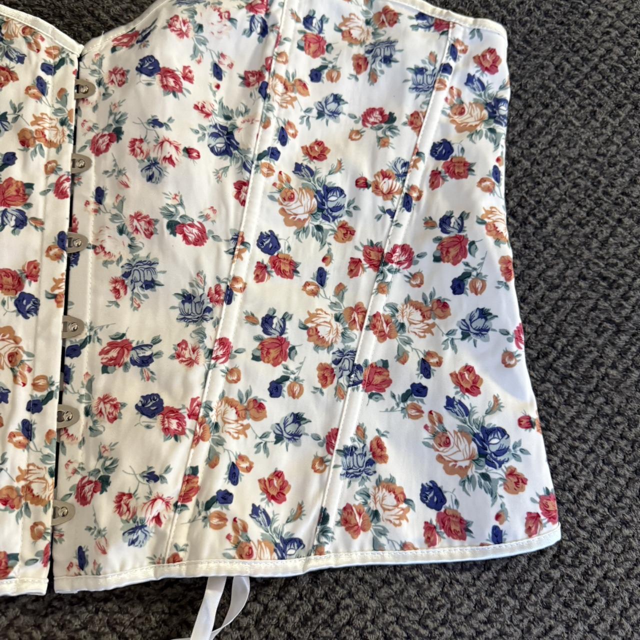 Source Unknown Women's Corset - White/Multi - 4XL… - image 6