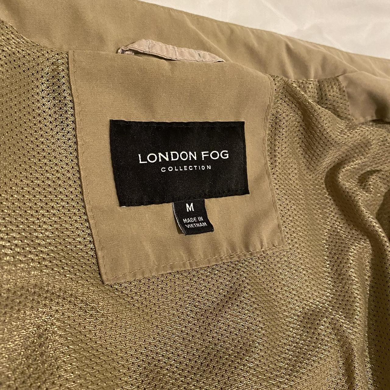 London Fog Men's Cream and Tan Jacket (4)