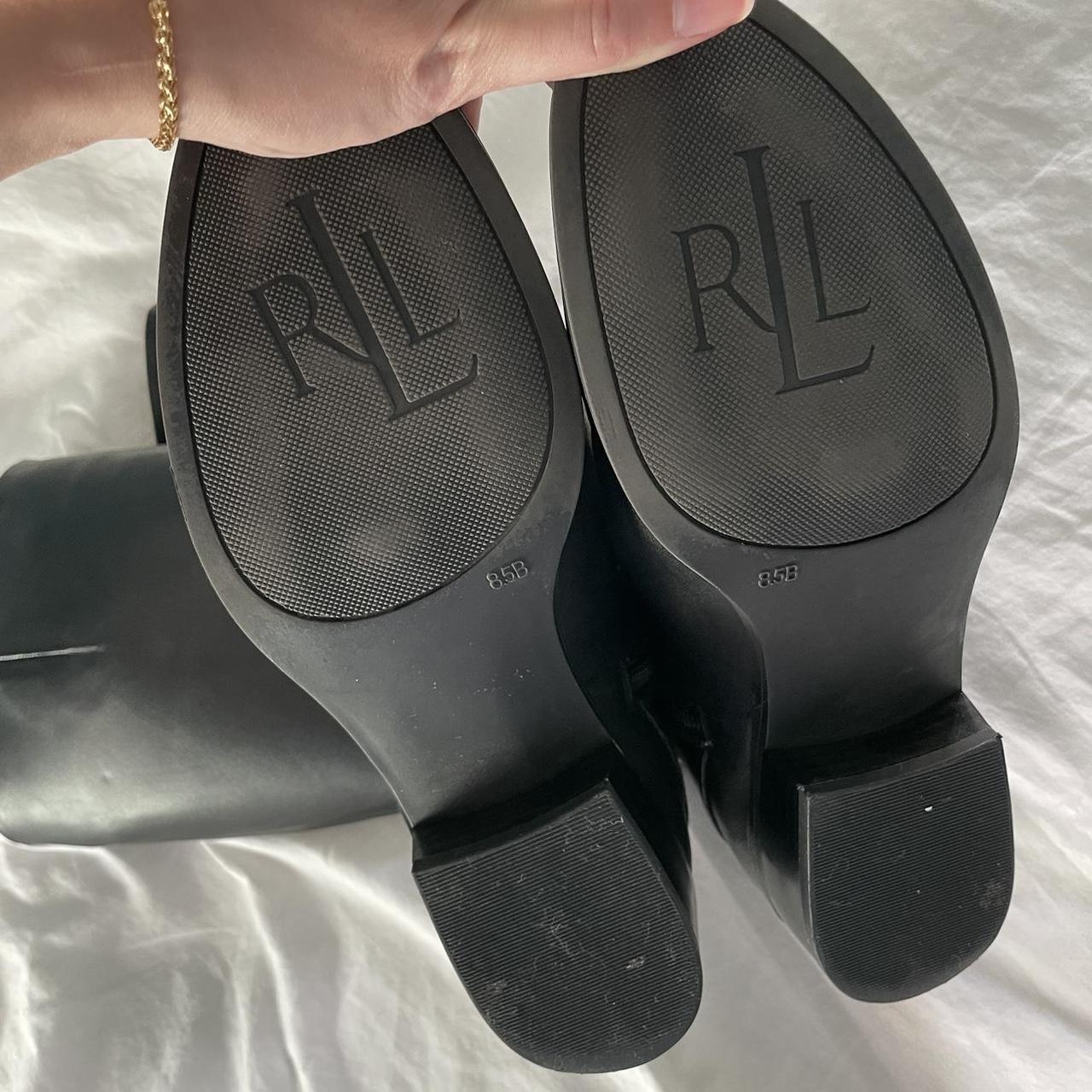 ralph lauren women's leather boots