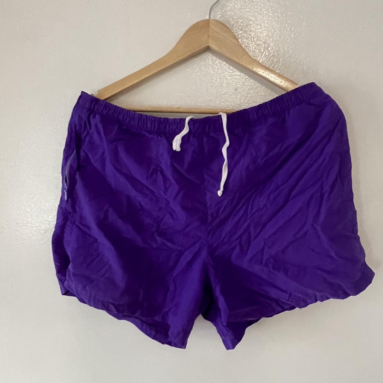 Purple lined swimsuit in size L. Great summer item... - Depop