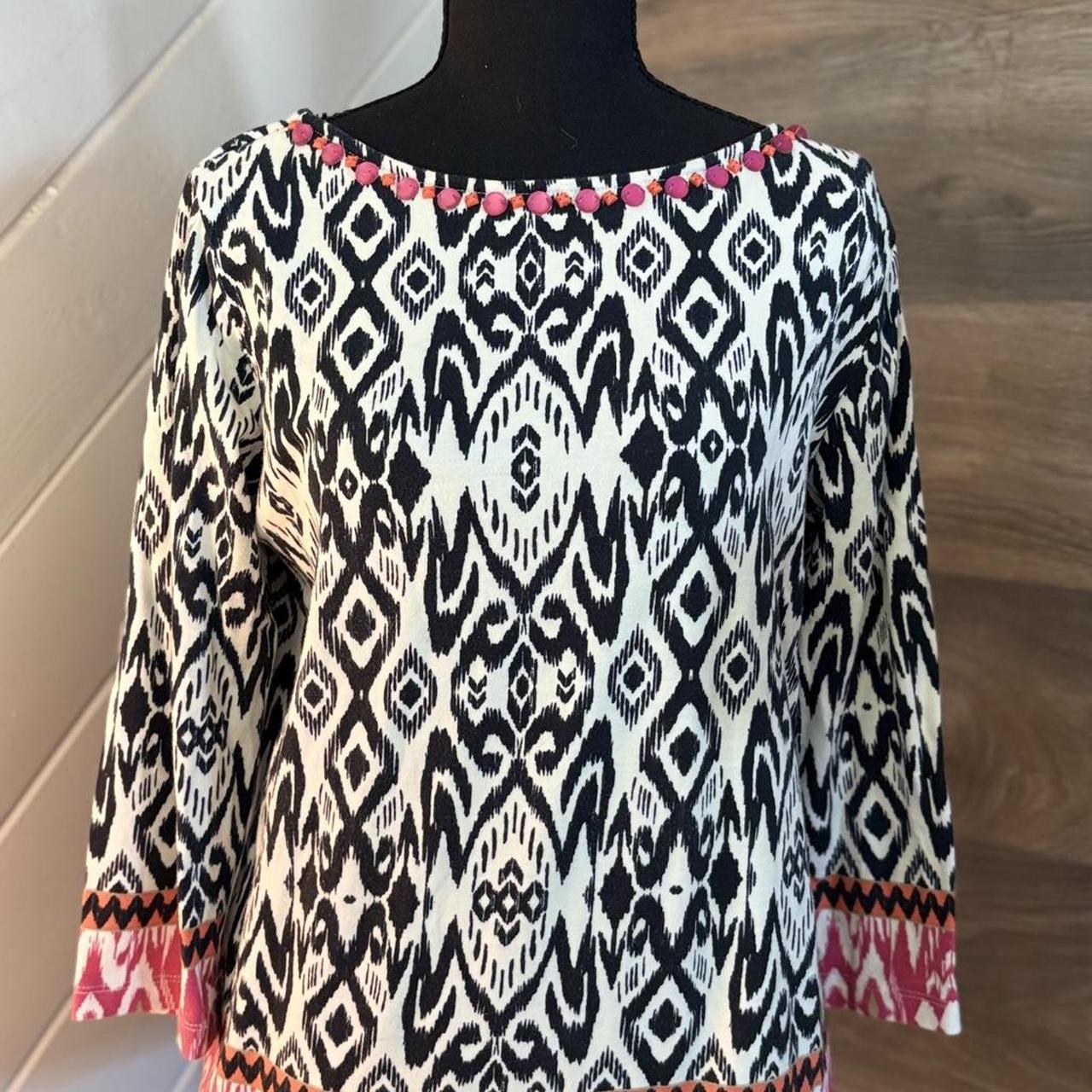 Ruby Rd. Women's Blouse - Multi/Black - S – Ruby … - image 1