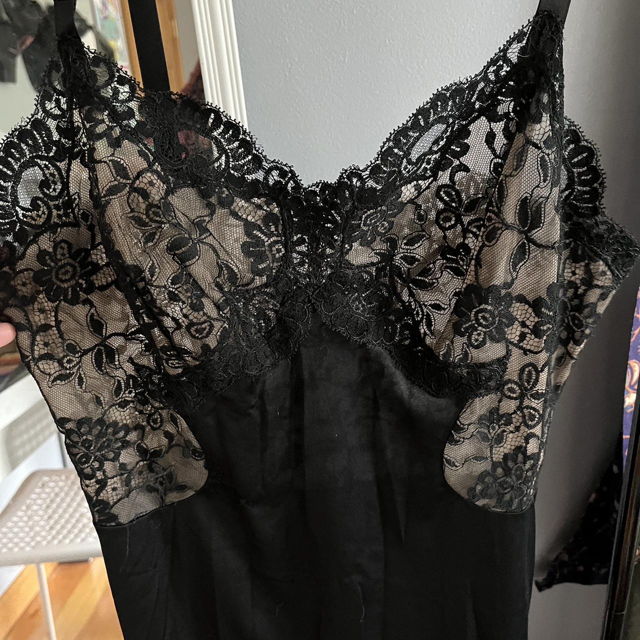 Gossard Women's Black Dress | Depop