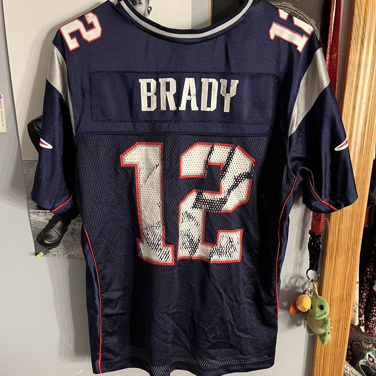 Patriots Tom Brady women's jersey size small lol - Depop