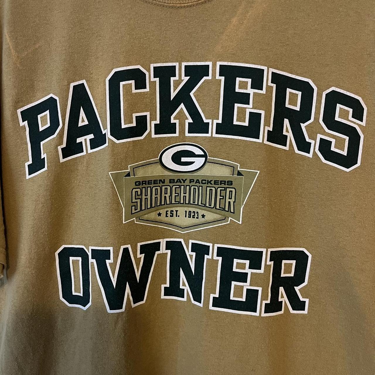 Green Bay Packers Shareholders est 1923 retro logo Men's shirt