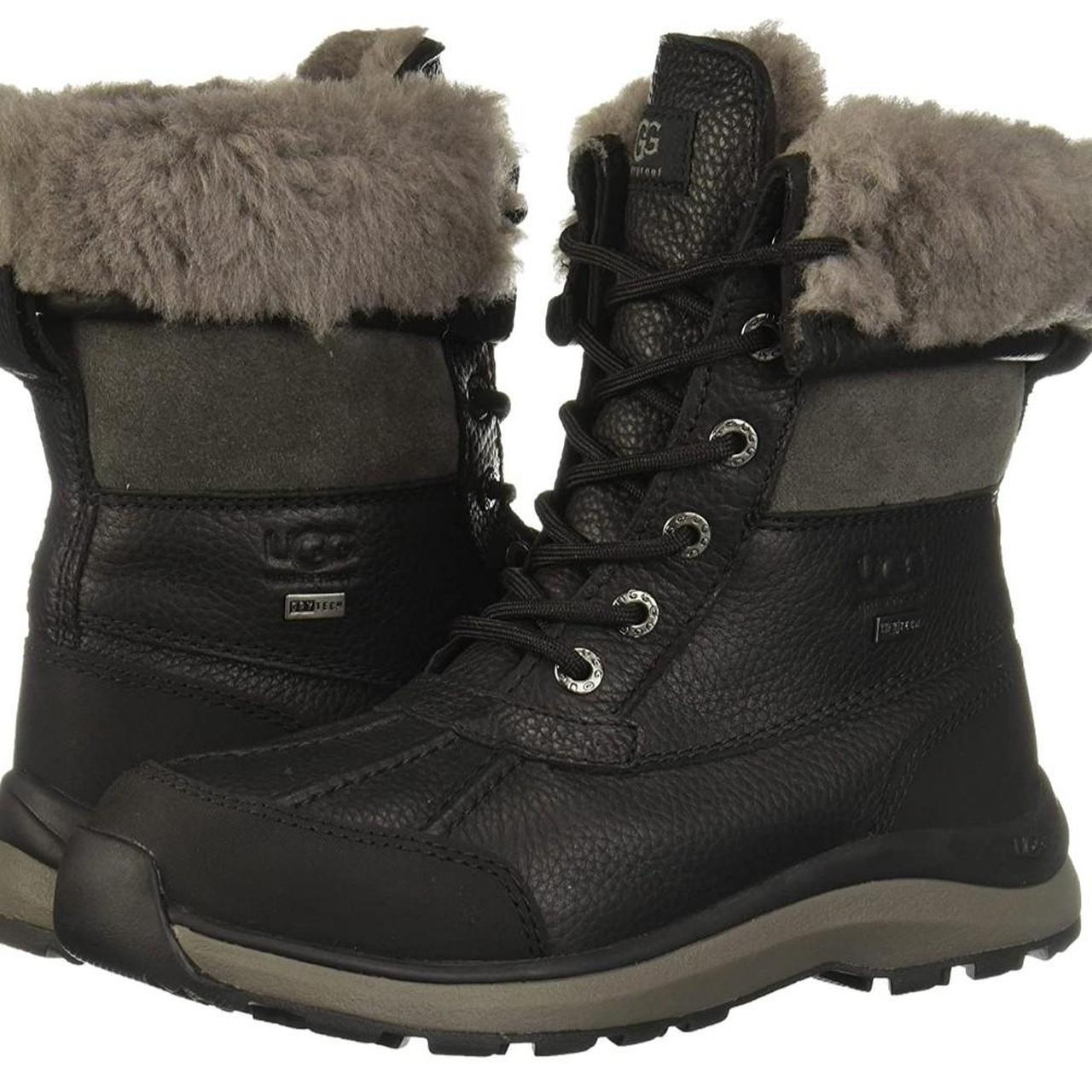 Ugg Womens Adirondack Boot Iii Boot Black Size 8 Depop 0970