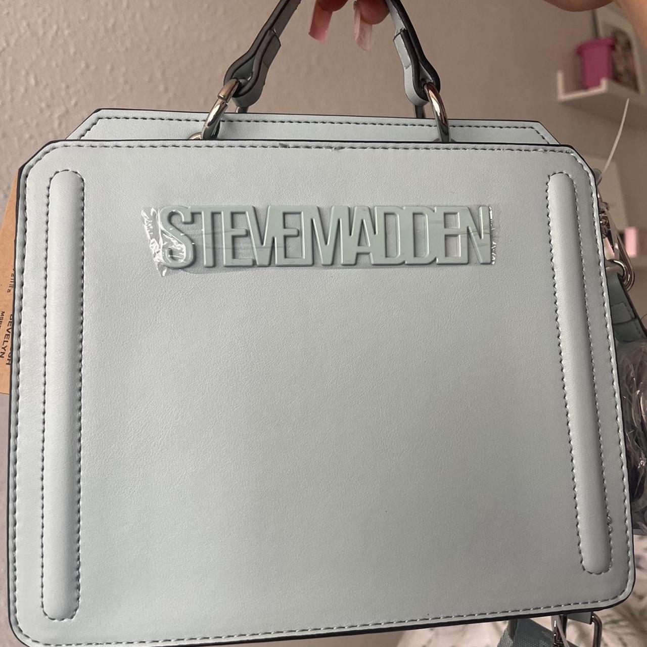 Steve Madden Women's Blue Bag | Depop