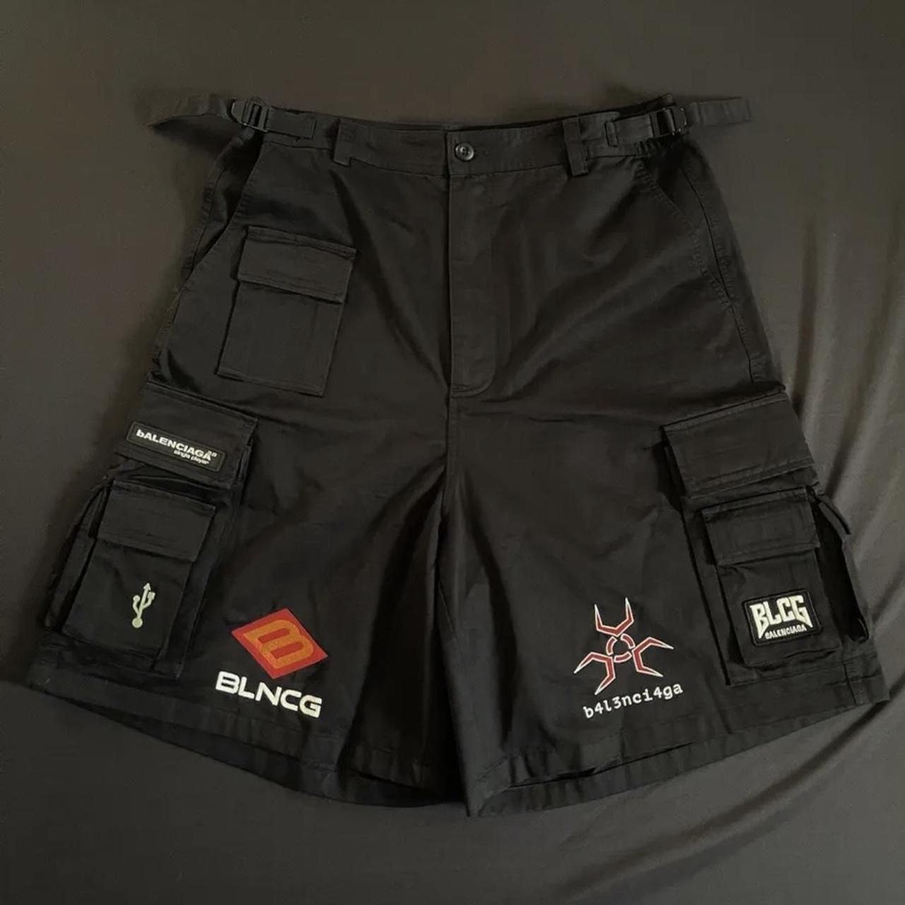 balenciaga gamer shorts, Size men’s waist 32-34 with...