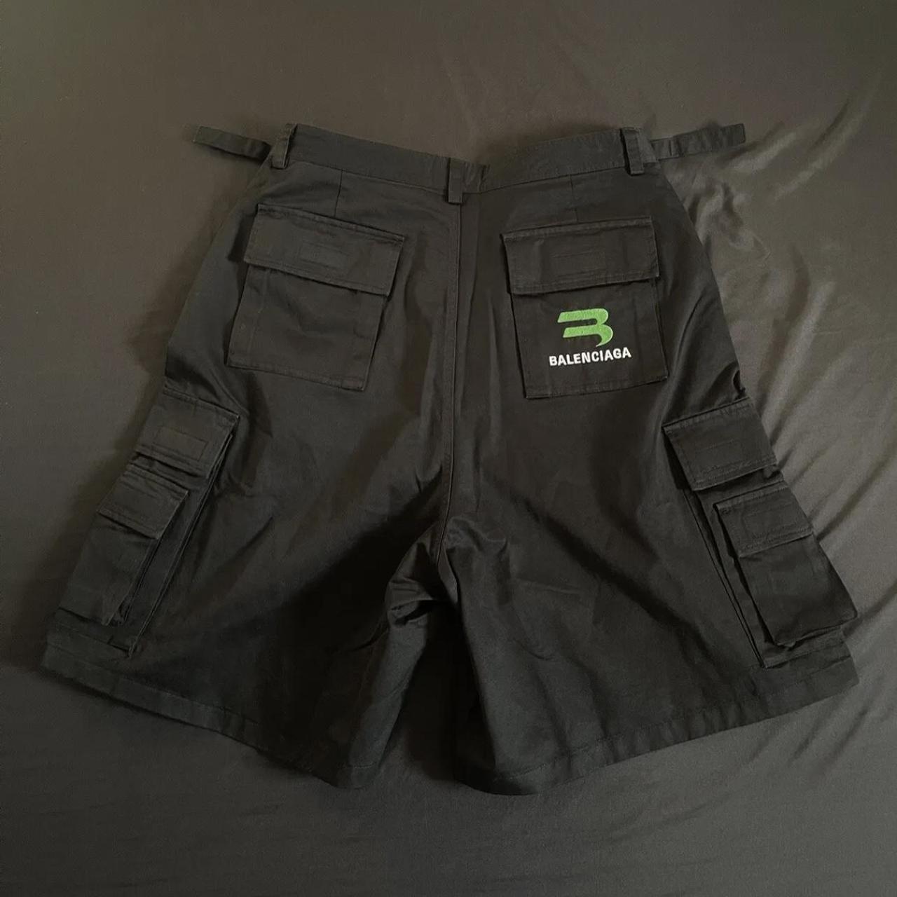 balenciaga gamer shorts Size men's waist 32-34 with | Depop