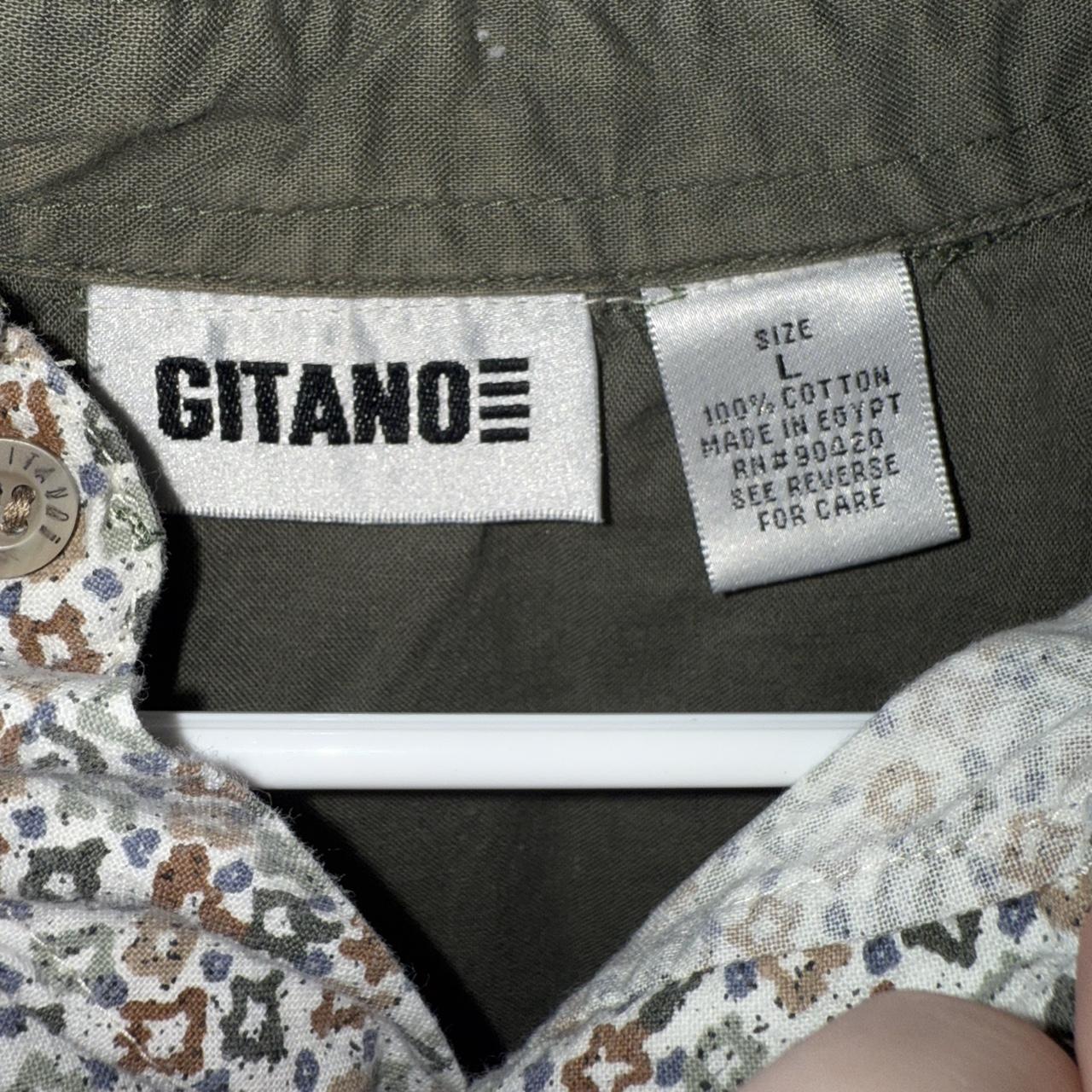 Gitano Men's Blouse - Multi/Grey - L – gitano men… - image 2