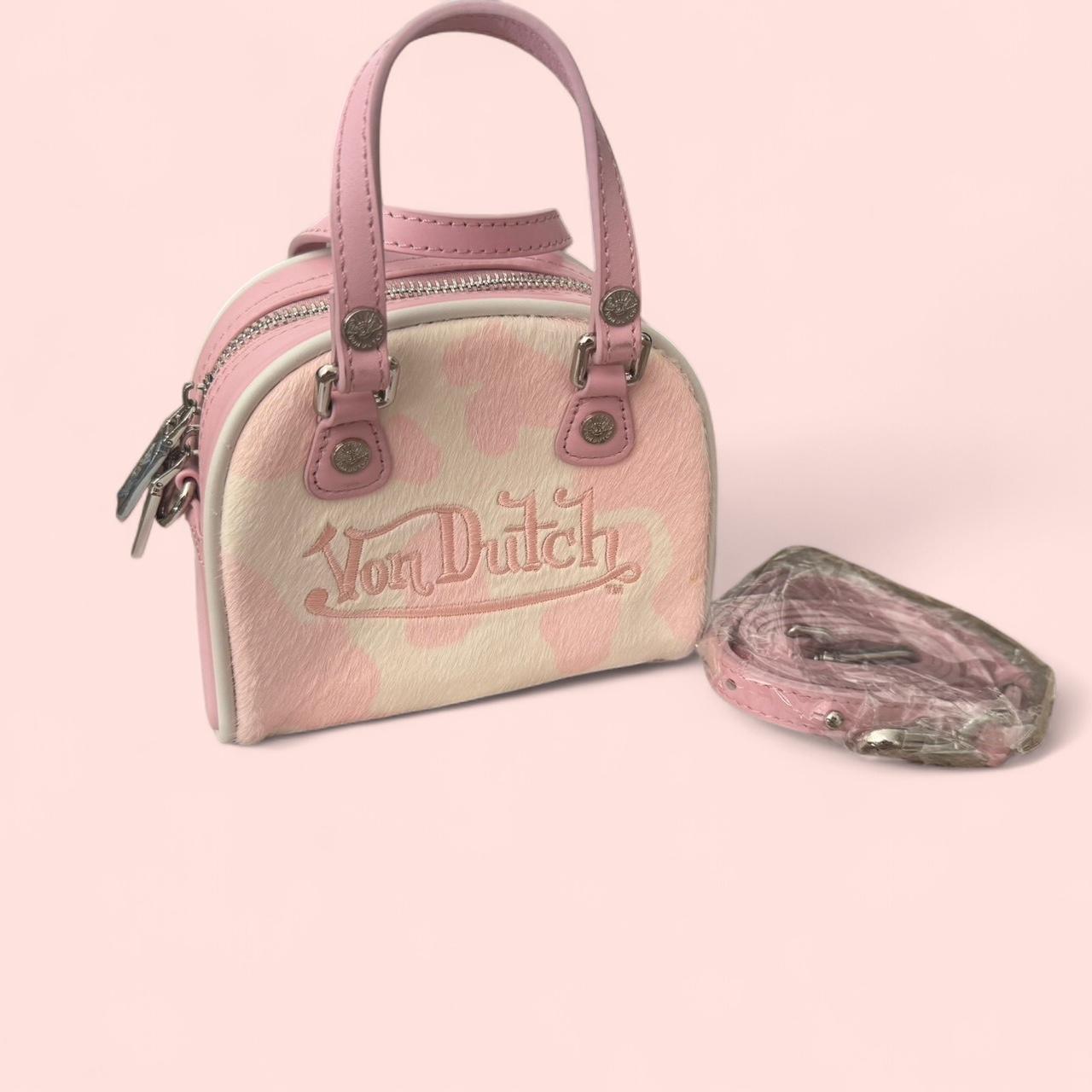 Jax Bowling Bag Pink – Von Dutch