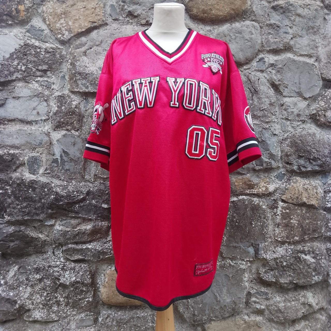 Vintage 90s New York outlet Fubu Jersey in excellent condition L