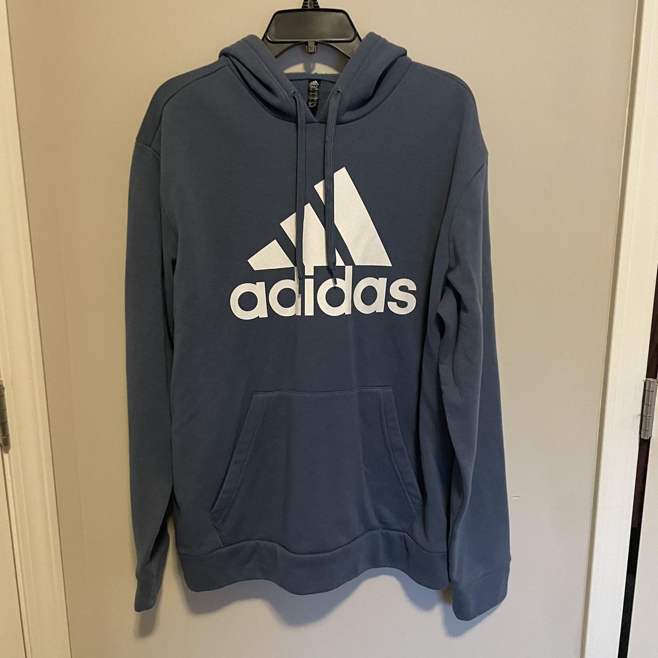 Adidas Blue Golf Sweatshirt Hoodie. Mens Large.... - Depop