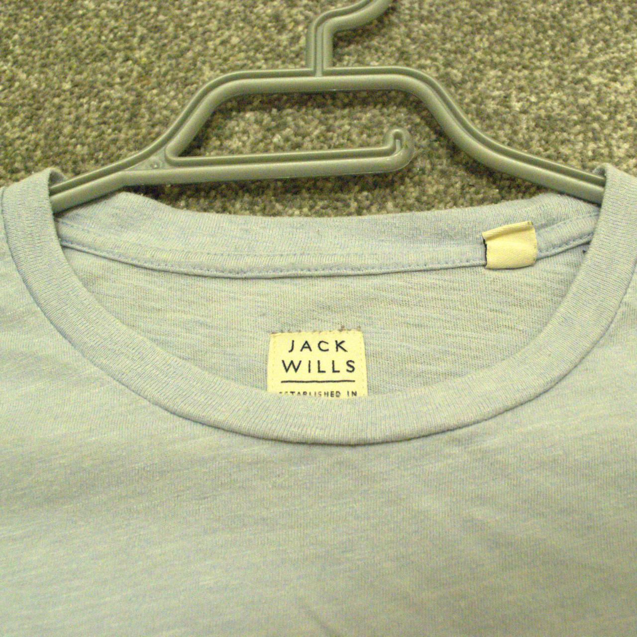 Jack Wills Mens baby blue Tshirt. Light and... Depop