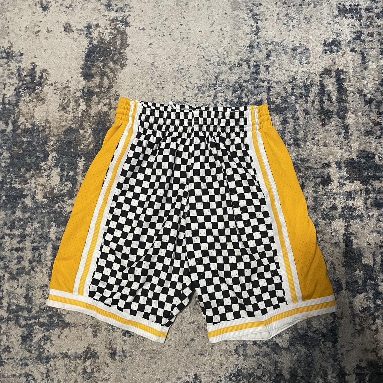 Mitchell Ness Lakers shorts Size S losangeles. Depop