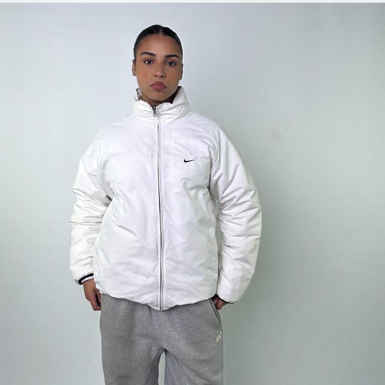 white nike puffer jacket mens