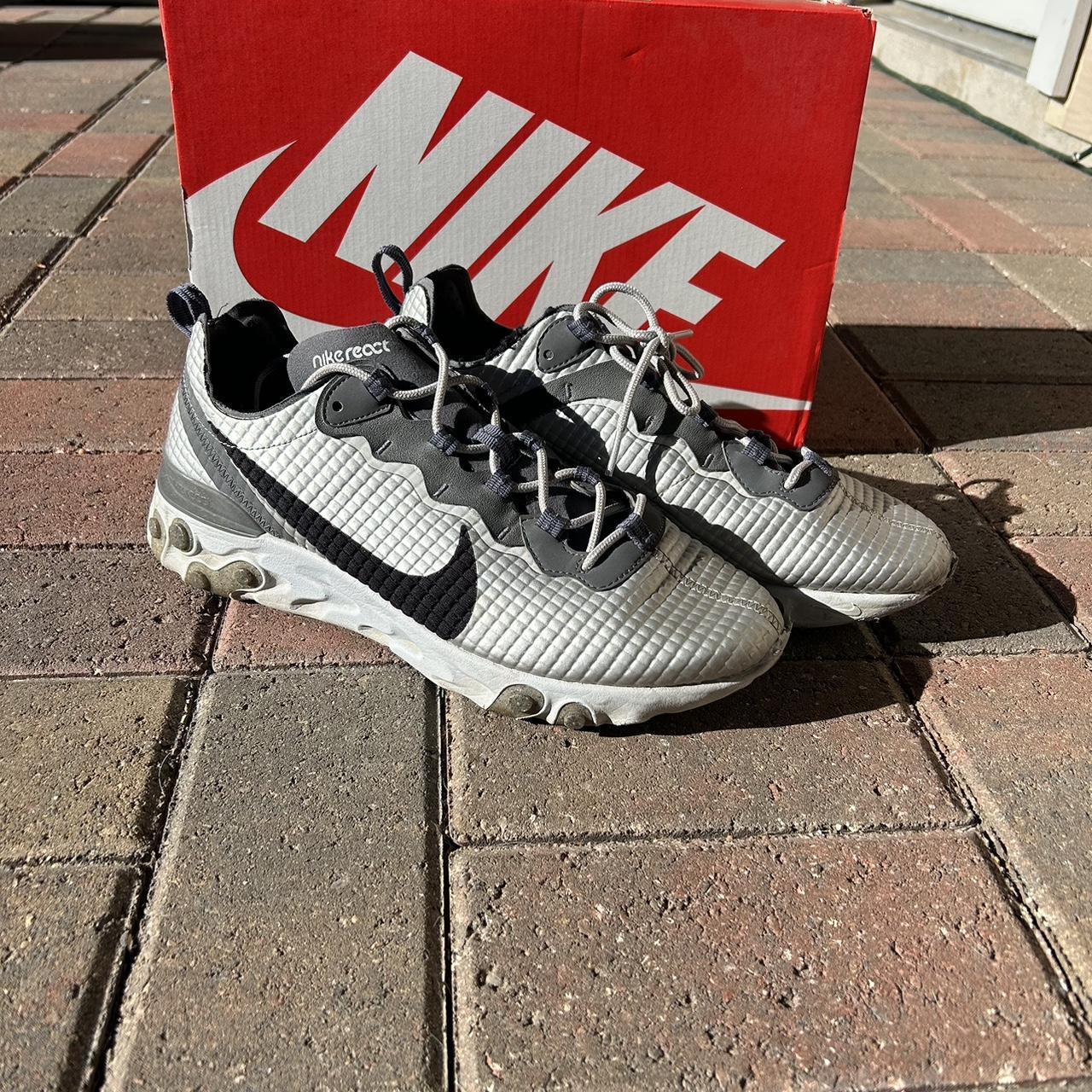 Nike silver cheap react element