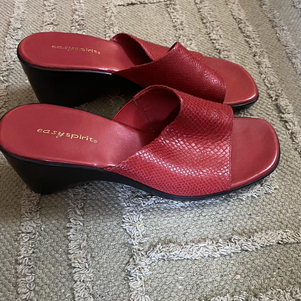 Womens red sandals 2025 size 9