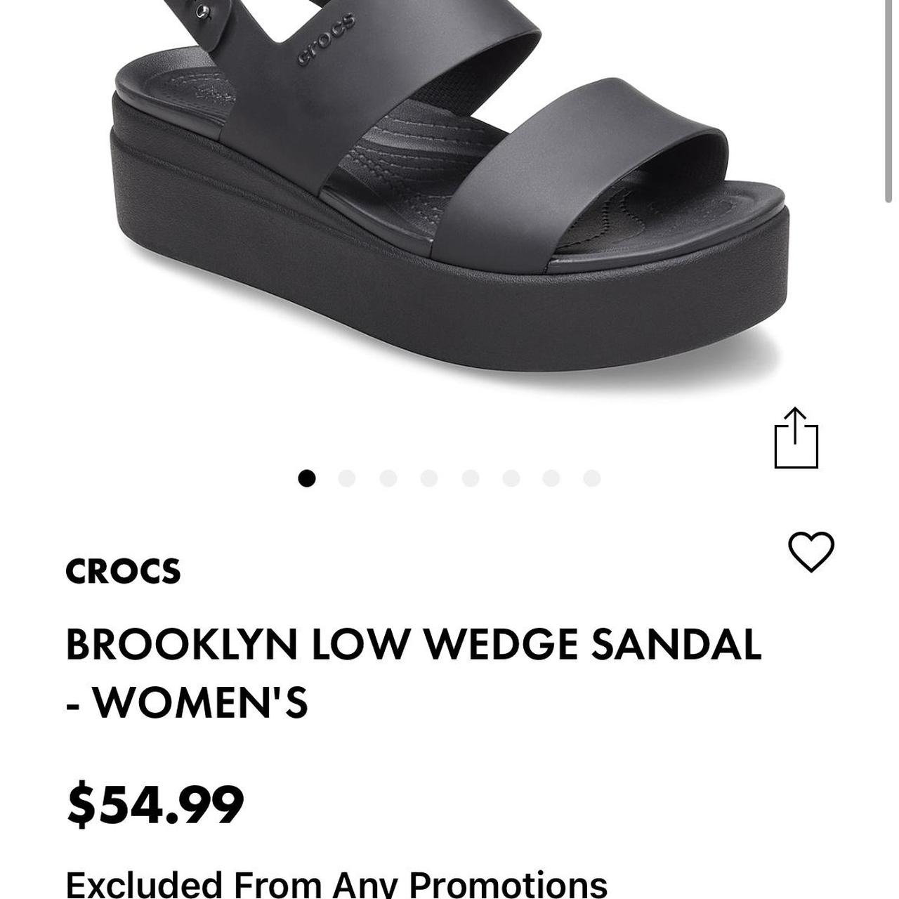 Brooklyn Ankle Strap Black/Mushroom Women Sandal - Crocs™ India