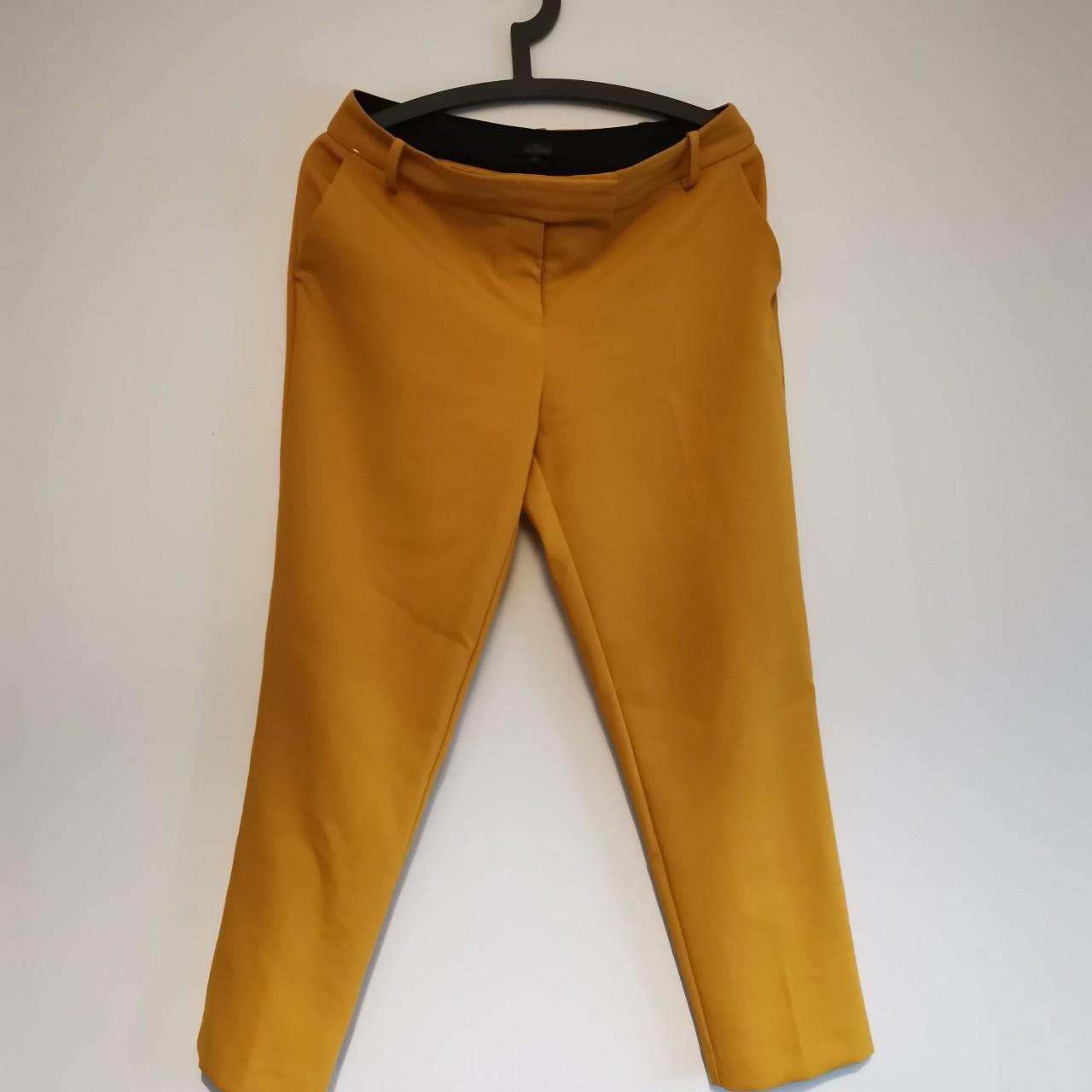 Next shop yellow trousers