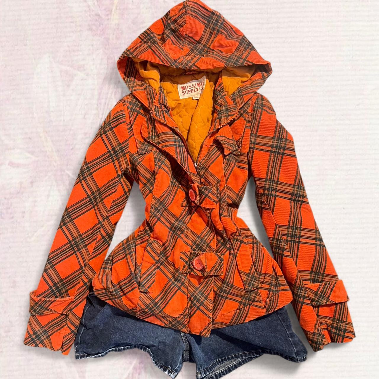 Mossimo Women's Jacket - Orange/Multi - S – Mossi… - image 1