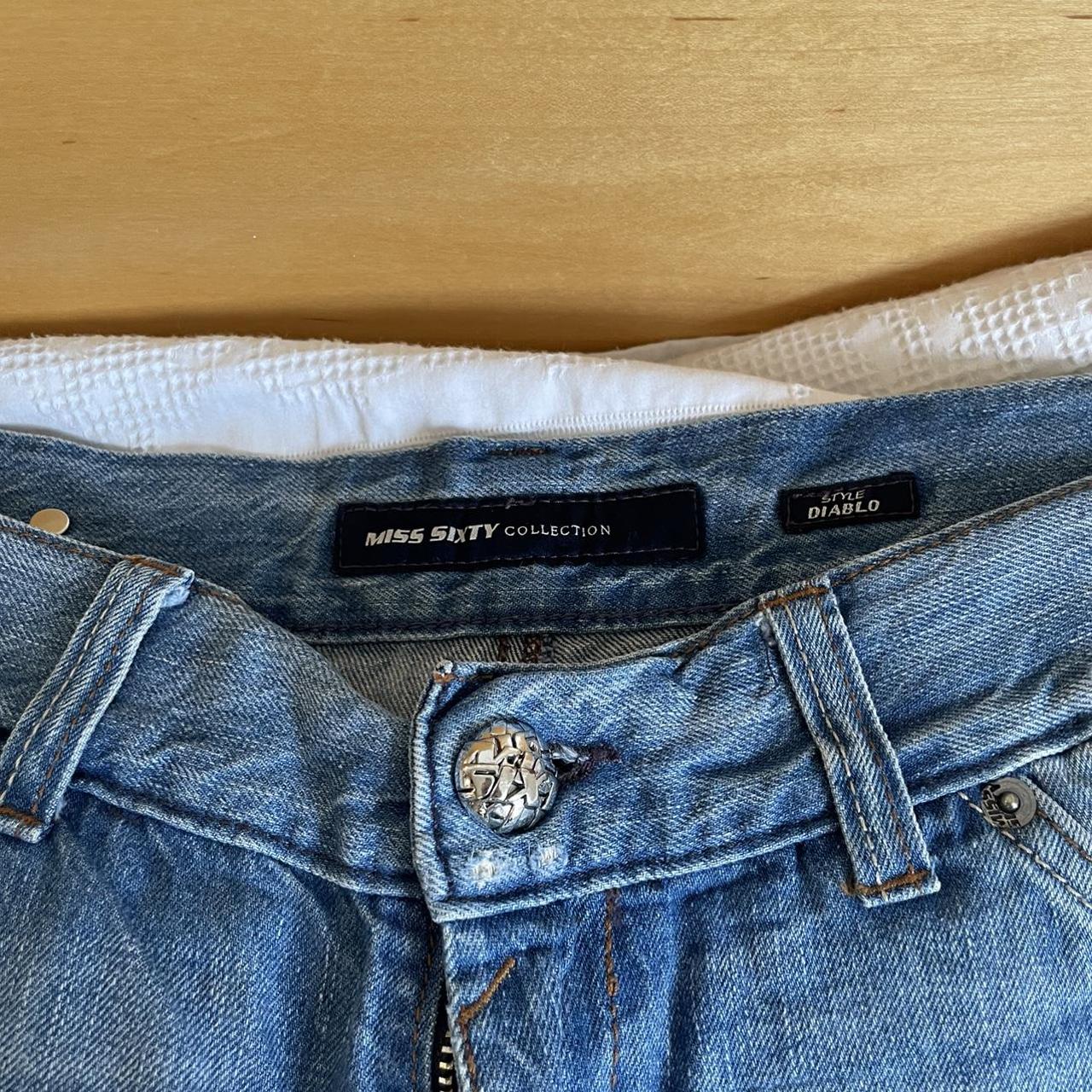 Miss Sixty Women's Blue Jeans | Depop