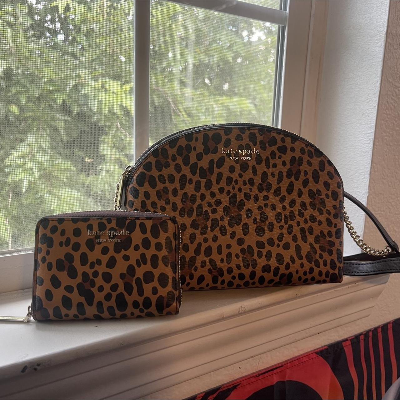 kate spade new york Bleecker Modern Leopard Medium Crossbody Tote Bag |  Dillard's