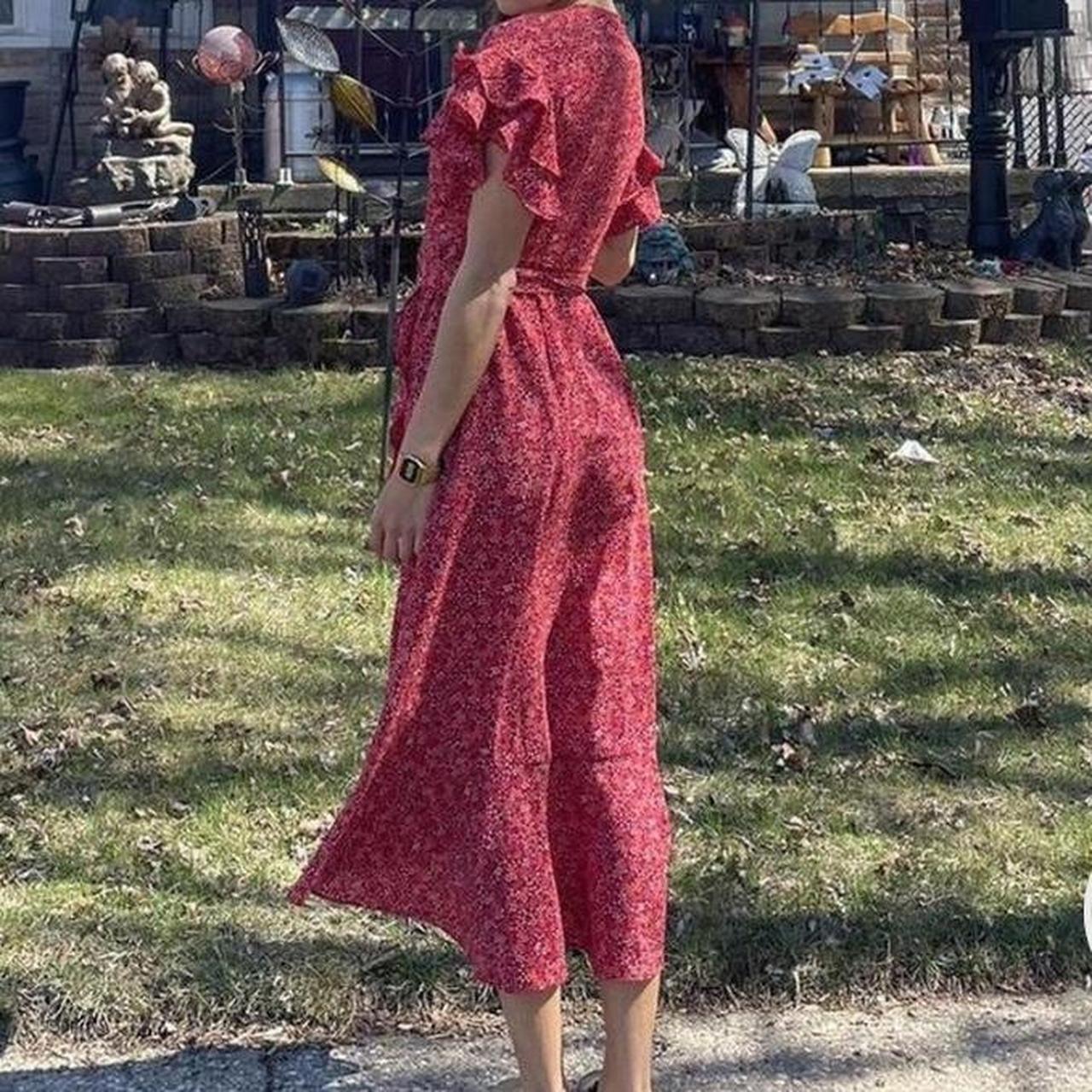 Max Studio Parisian Asymmetrical Floral Wrap