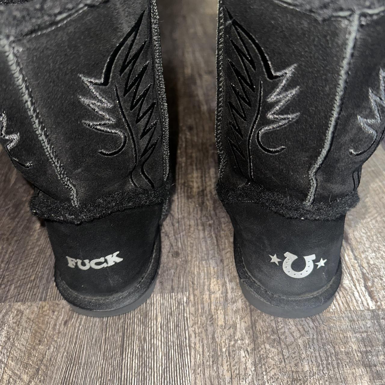 Bazo 1199 Cowboy Uggs Black have size 2 (40) and | Depop