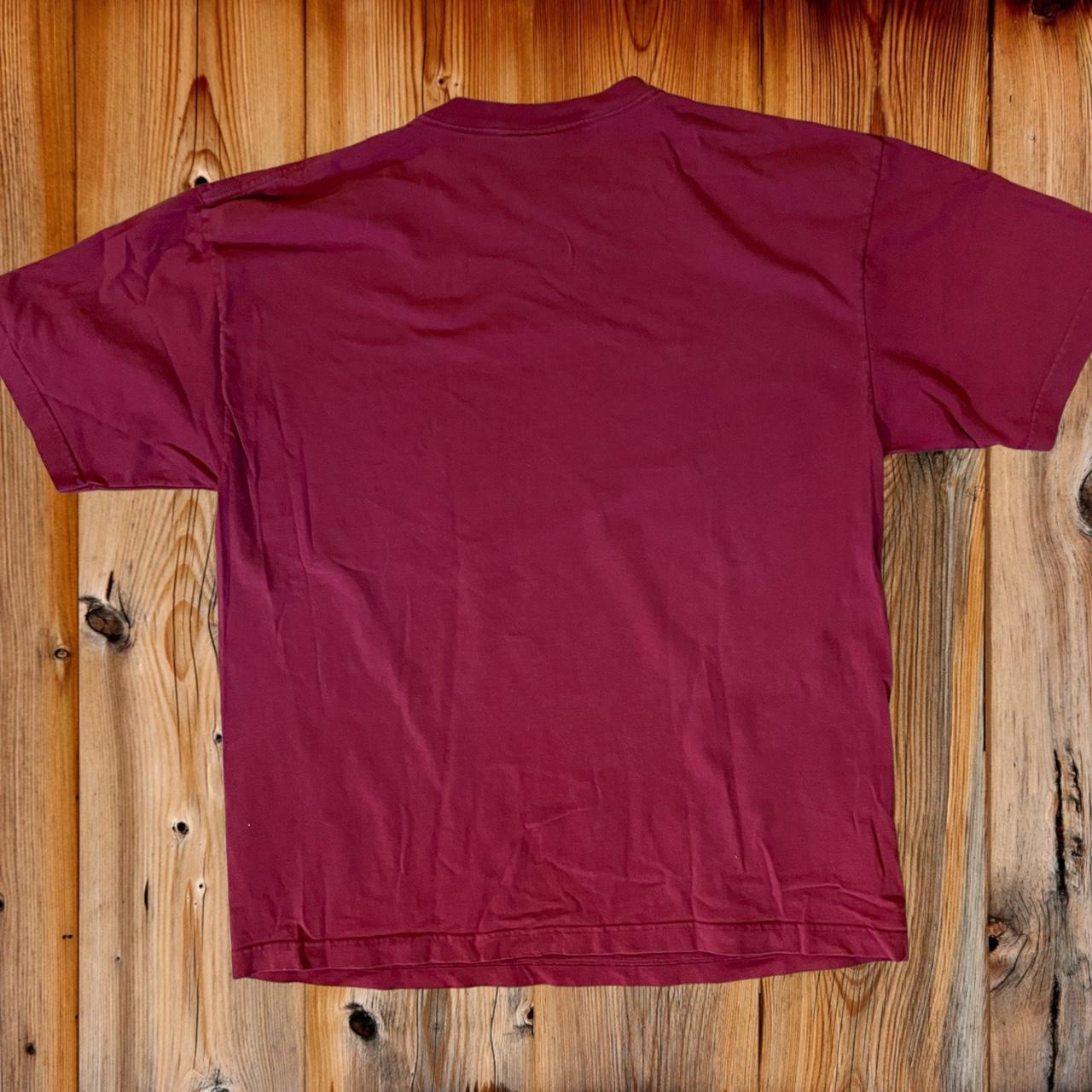 OPI Men's Burgundy T-shirt (4)
