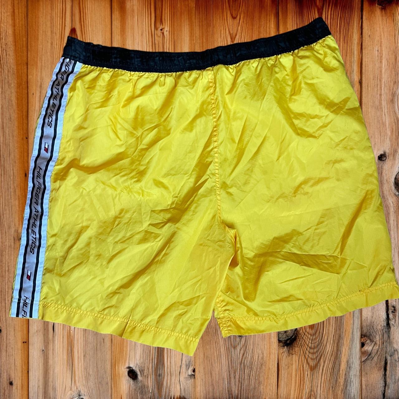Tommy Hilfiger Men's Yellow Shorts Depop