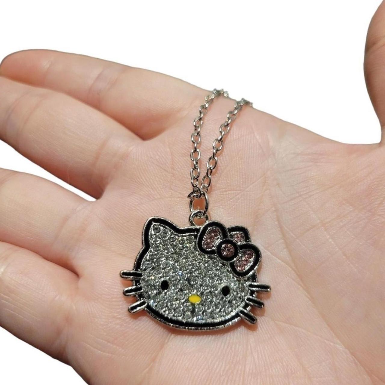 Best Brand New Rare Hello Kitty Sitting Rhinestone Necklace for sale in  Mandeville, Louisiana for 2024