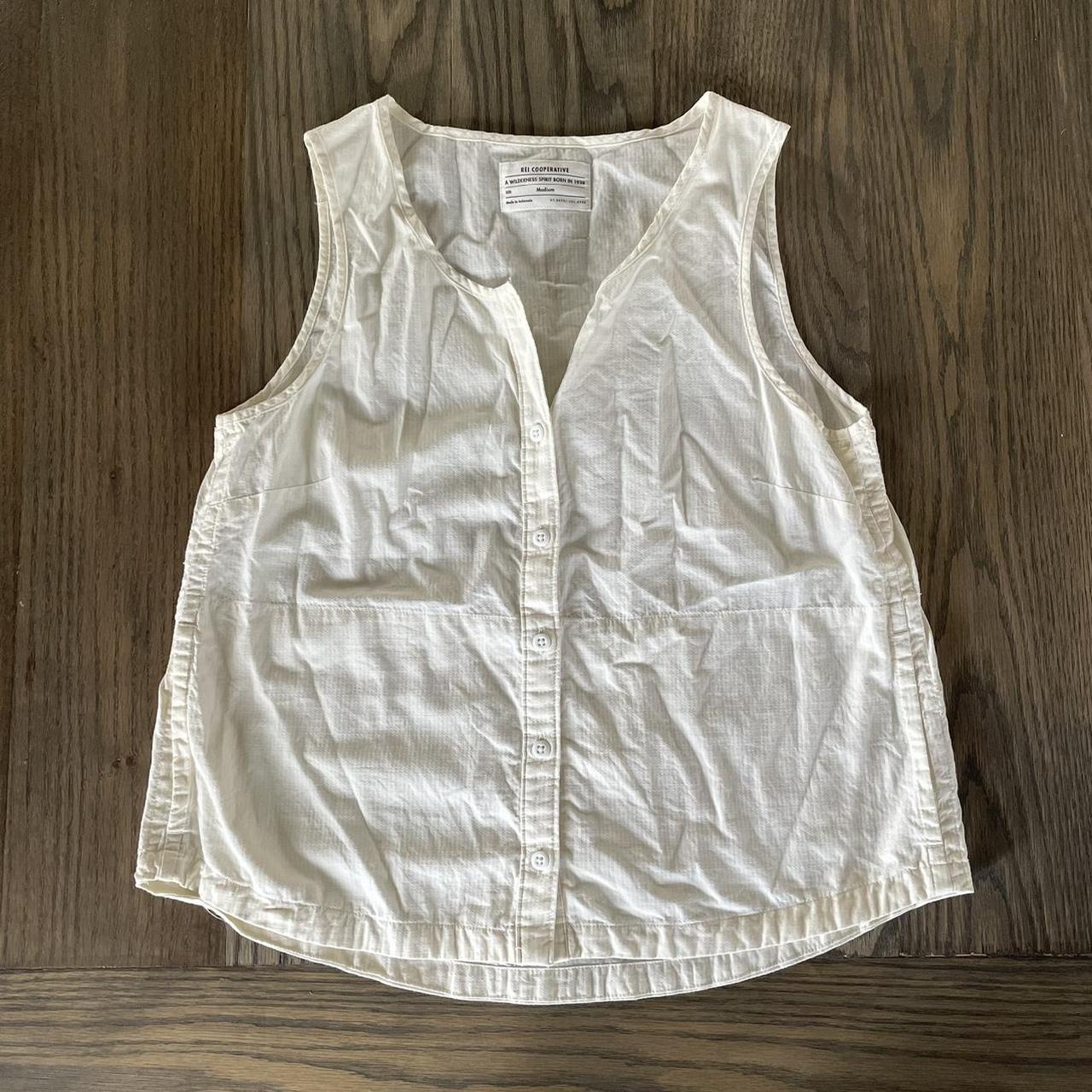 REI Co-op Women's Cream Shirt | Depop