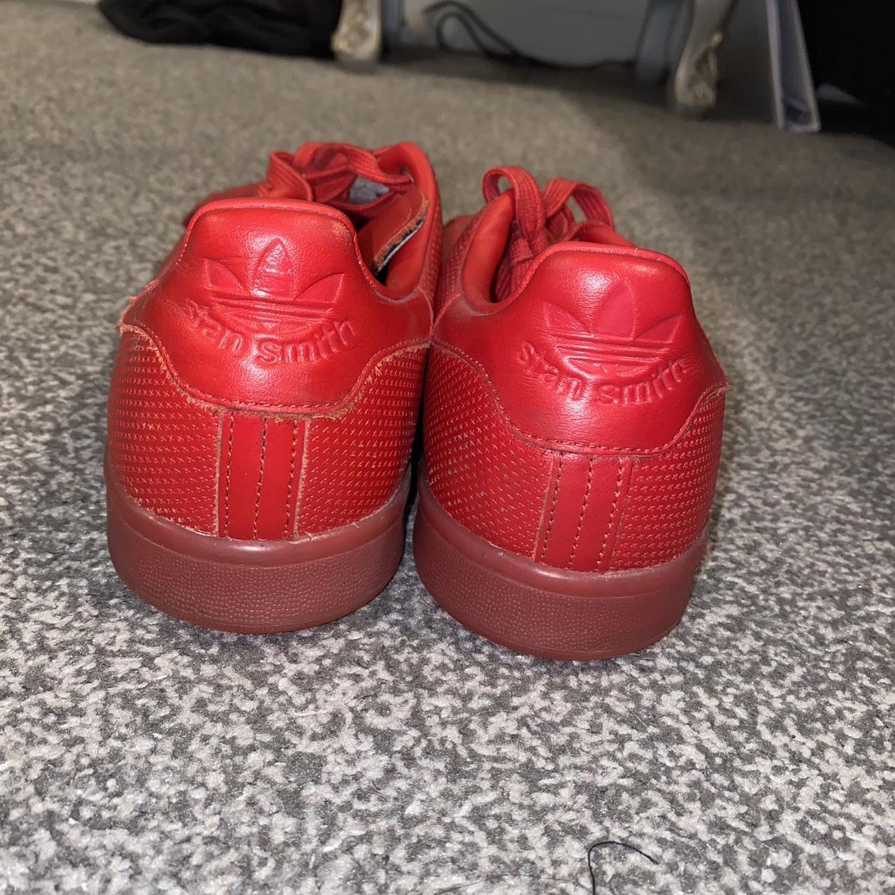 mens red stan smiths