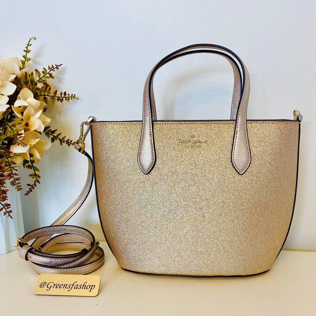 Kate spade gold crossbody purse - Women's handbags