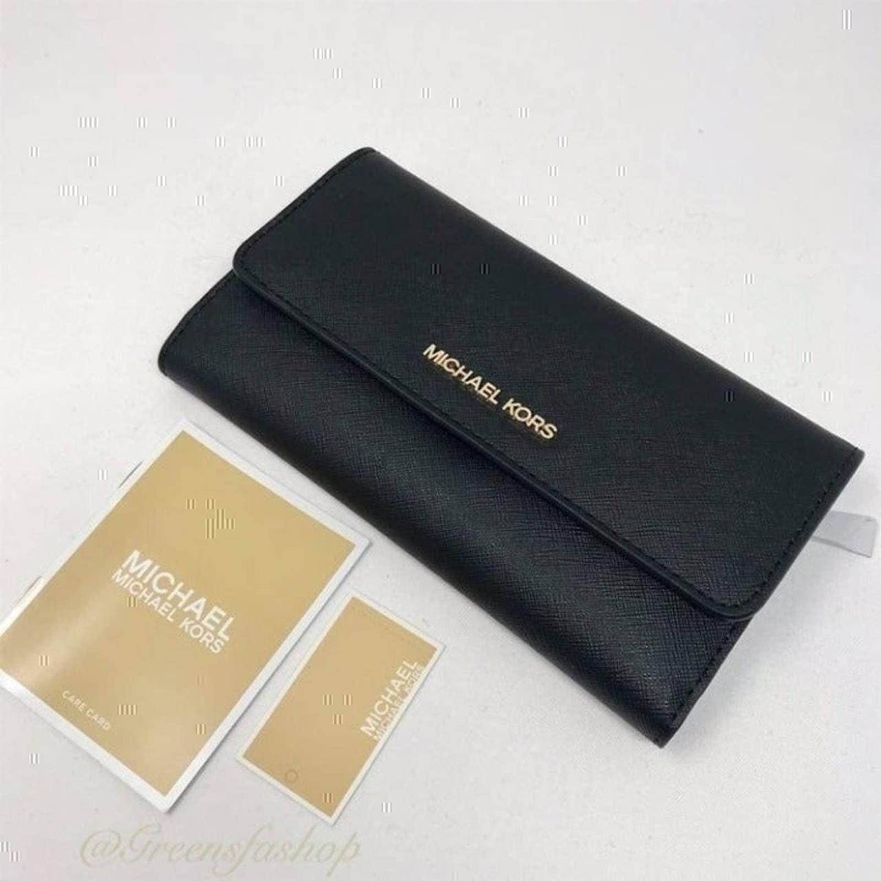 Store Michael Kors LG trifold leather wallet