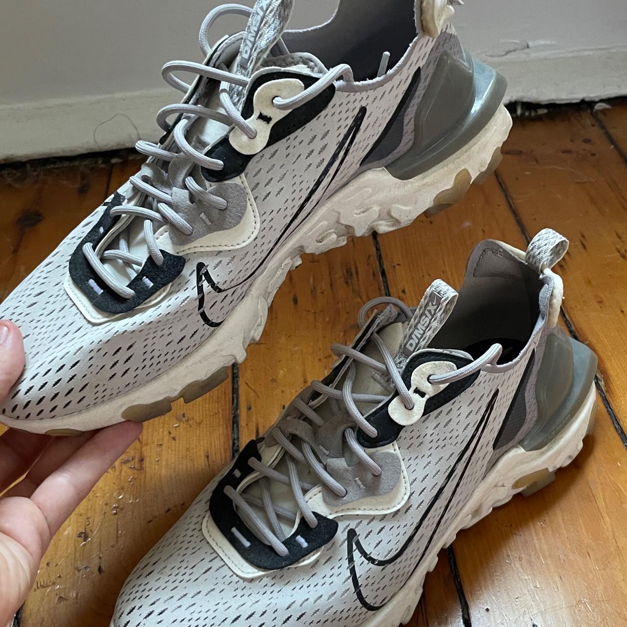 Nike Men's Sneakers Grey/White US 10 – Nike React Vision 'Vast