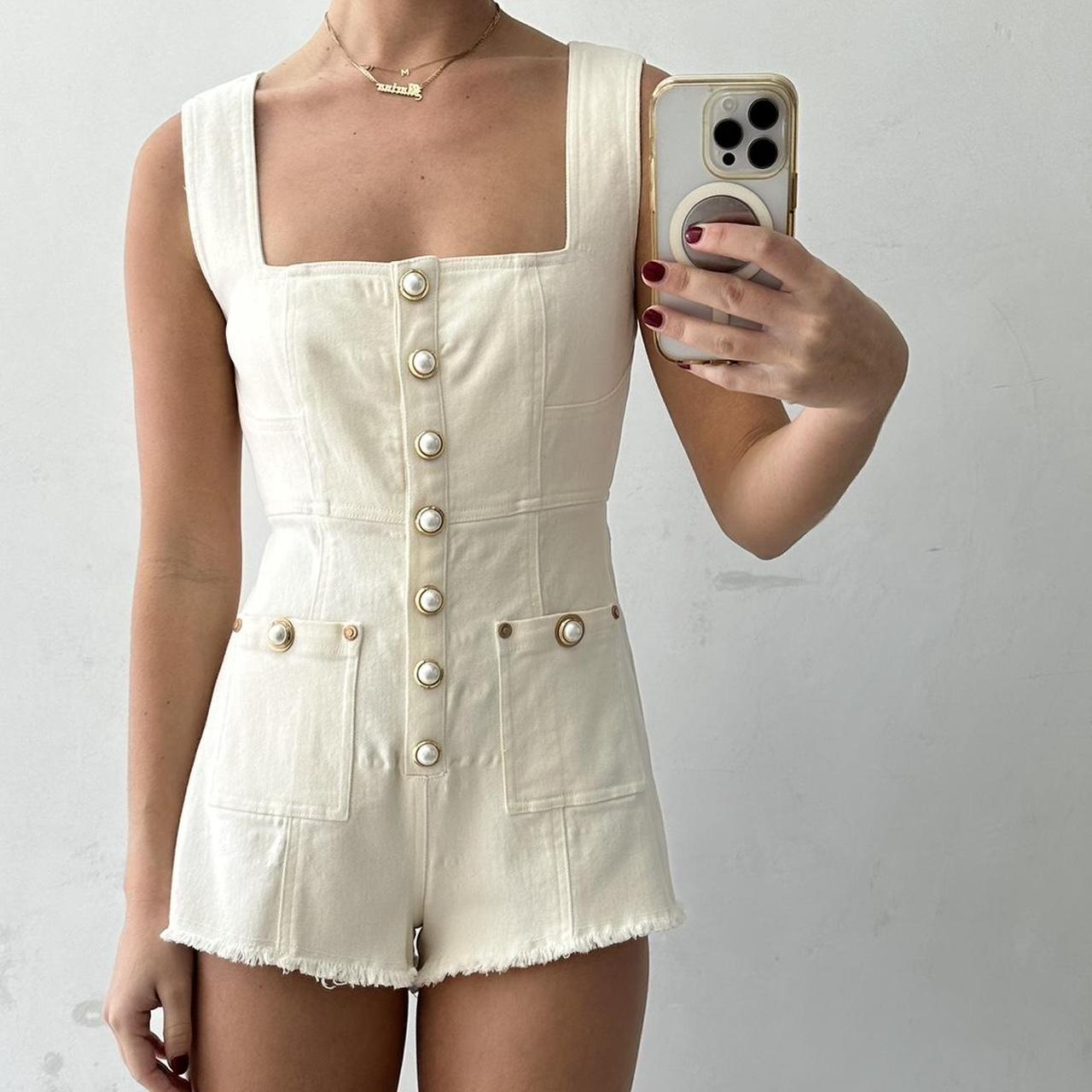 Alice orders mccall denim playsuit