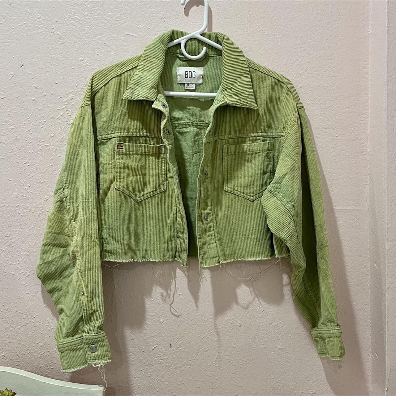 Lime green hotsell corduroy jacket