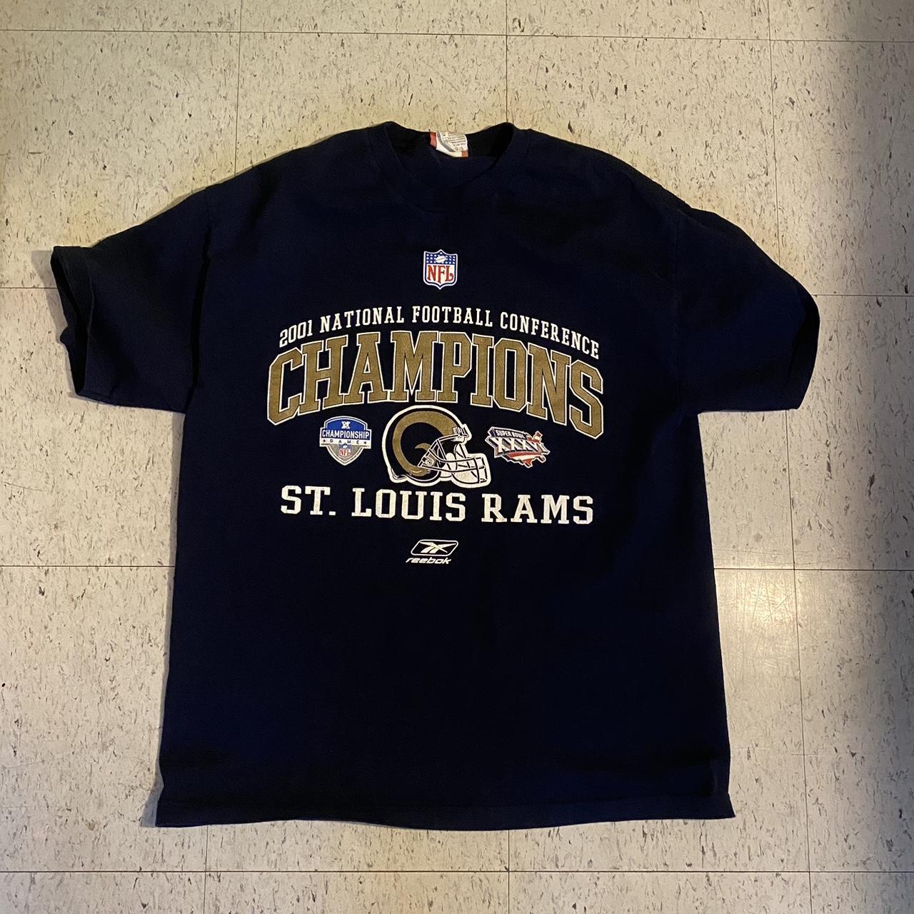 St. Louis Rams NFC Champions Sweatshirt (2001) 